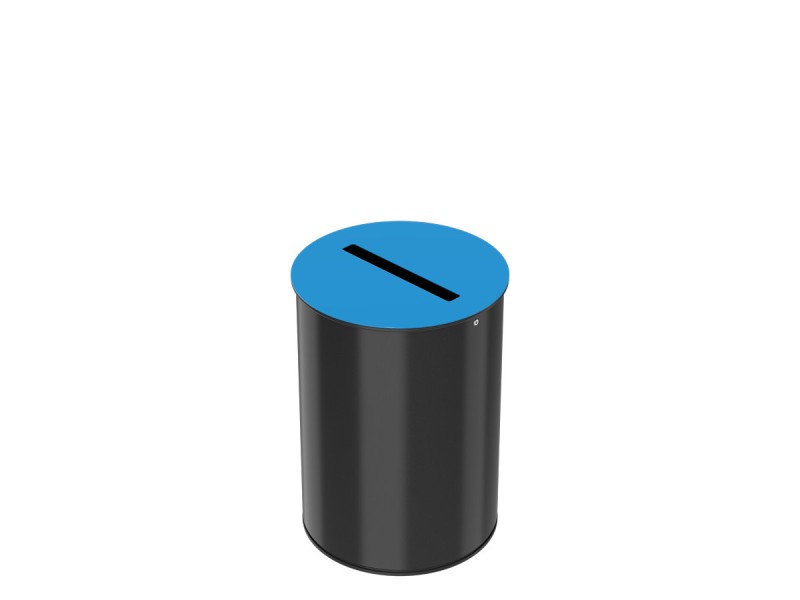 Poubelle ronde de tri sélectif ouverture calibrée 15l à 50L Néotri