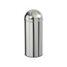 Poubelle Push avec couvercle à trappe 45L