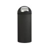 Poubelle Push avec couvercle à trappe 45L