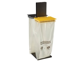 Kit support de sac rectangulaire extérieur 1 à 4 flux Rollec