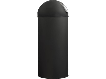 Poubelle Push avec couvercle à trappe 45L