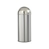 Poubelle Push avec couvercle à trappe 45L