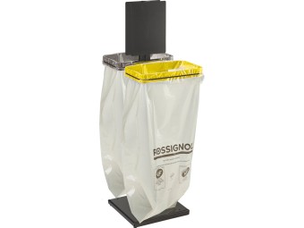 Kit support de sac rectangulaire extérieur 1 à 4 flux Rollec