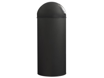 Poubelle Push avec couvercle à trappe 45L