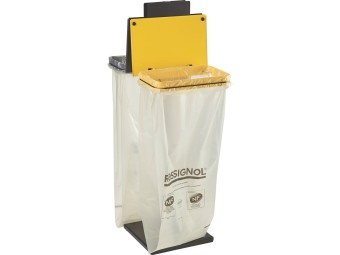 Kit support de sac rectangulaire extérieur 1 à 4 flux Rollec