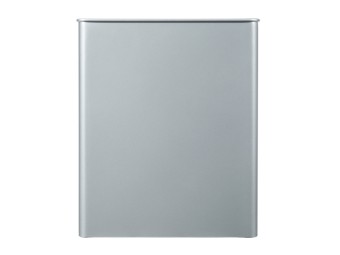 Corbeille de ville 27L métallique pivotante rectangulaire Tourny