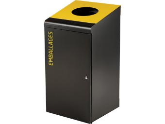Borne de tri sélectif 120L Tripoz