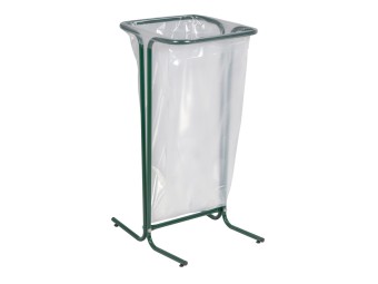 Support de sac tubulaire 110l sur pieds ou sur roulettes Tubag