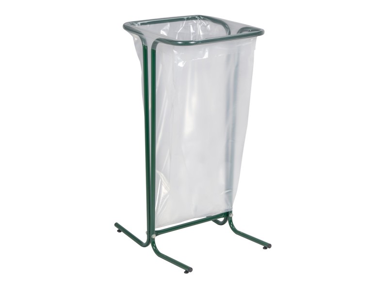 Support de sac tubulaire 110l sur pieds ou sur roulettes Tubag