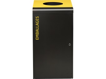 Borne de tri sélectif 120L Tripoz