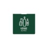 Plaque signalétique de tri pour support de sac Tubag
