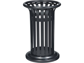 Poubelle de ville Tulipe 60L