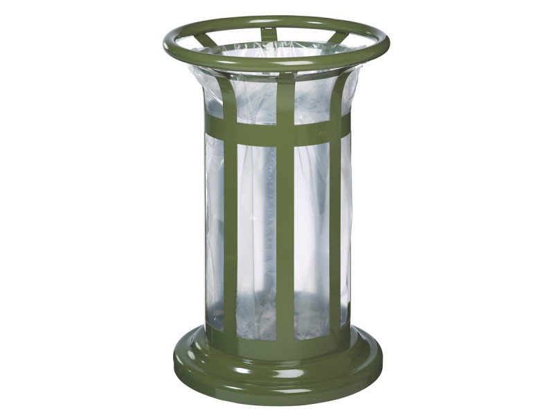Poubelle de ville Tulipe 60L
