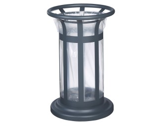 Poubelle de ville Tulipe 60L
