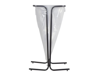 Support de sac tubulaire 110l sur pieds ou sur roulettes Tubag