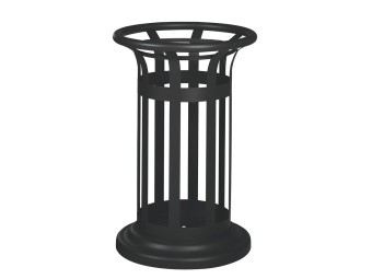 Poubelle de ville Tulipe 60L