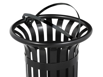 Poubelle de ville Tulipe 60L