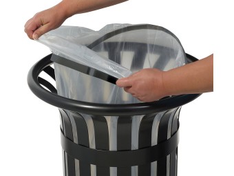 Poubelle de ville Tulipe 60L
