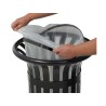 Poubelle de ville Tulipe 60L