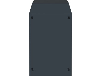Point de tri 1 flux biodéchets avec 1 bac roulant 120L ou 240L Trirok