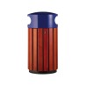 Poubelle de ville 40 ou 60L Zeno Bois