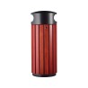 Poubelle de ville 40 ou 60L Zeno Bois