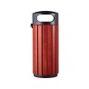 Poubelle de ville 40 ou 60L Zeno Bois