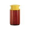 Poubelle de ville 40 ou 60L Zeno Bois