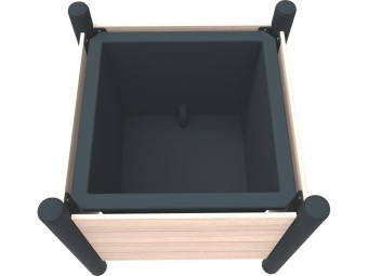 Jardinière à poser 75L Vibrato Extrême