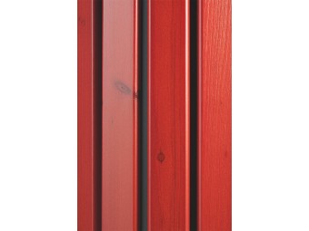 Poubelle extérieur 80L en bois avec tête entonnoir Zeno Bois Access