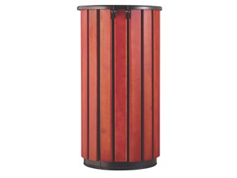 Poubelle de ville 40 ou 60L Zeno Bois