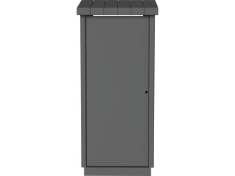 Poubelle extérieure béton à poser 130L Zeus