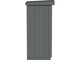 Poubelle extérieure béton à poser 130L Zeus