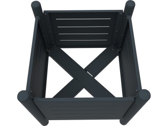 Jardinière à poser 75L Vibrato Métal