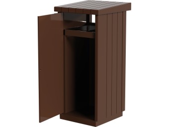 Poubelle extérieure béton à poser 130L Zeus