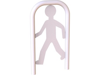 Arceau de signalement de passage pièton