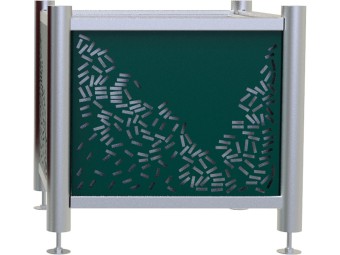 Jardinière en métal – Matériel professionnel | Equipexpert