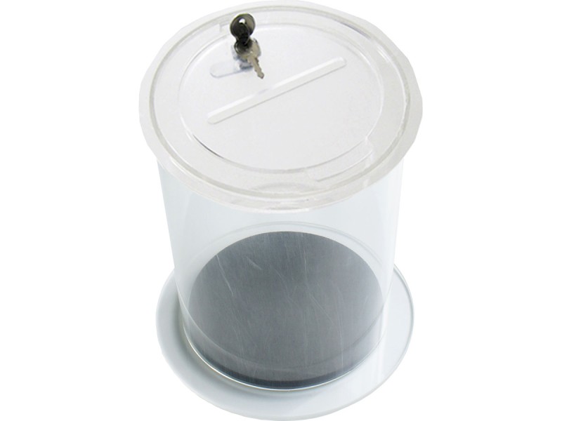 Urne ronde avec clés