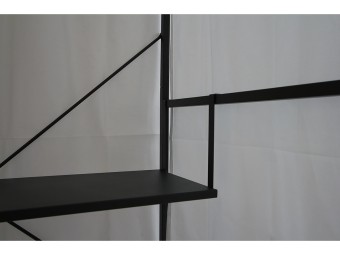 Isoloir PMR avec rideau ignifugé