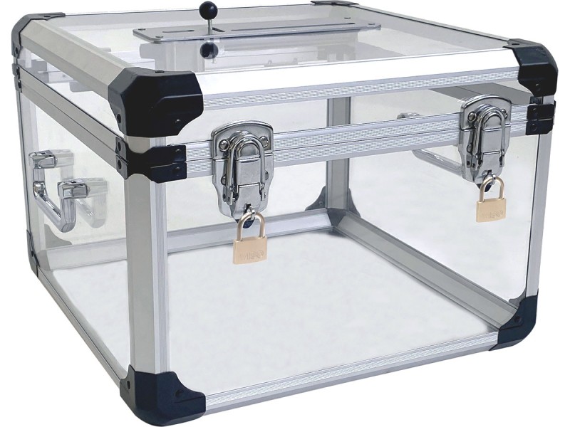 Urne de vote réglementaire avec compteur - 600 ou 1200 bulletins