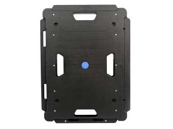 Plateau roulant avec roues repliables - RP602