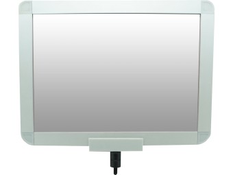 Panneau porte affiche A2, A3 ou A4 pour poteau à sangle RS et RSF