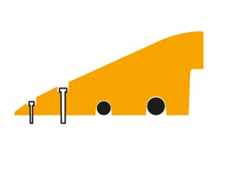 Rampe de trottoir caoutchouc RR100