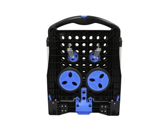 Chariot de manutention repliable porte bac - RMPBASKET