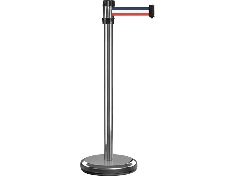 Poteau de guidage à sangle rétractable 2m - RS2