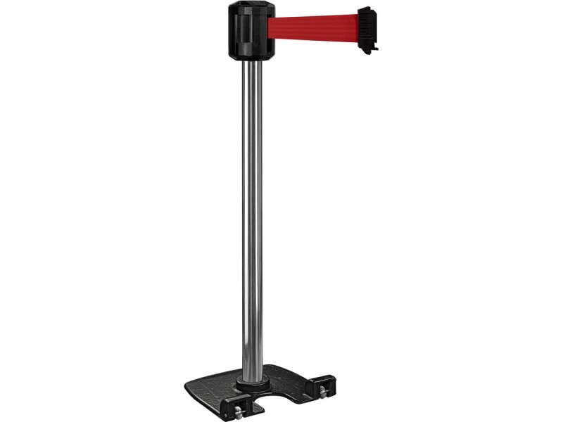 Poteau de guidage exterieur à sangle 2m - avec base lestée RXLO2