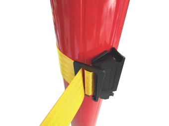 Boucle pour fixation de sangle autour d'un poteau - sangle 50mm