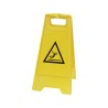 Panneau chevalet avertissement SOL GLISSANT