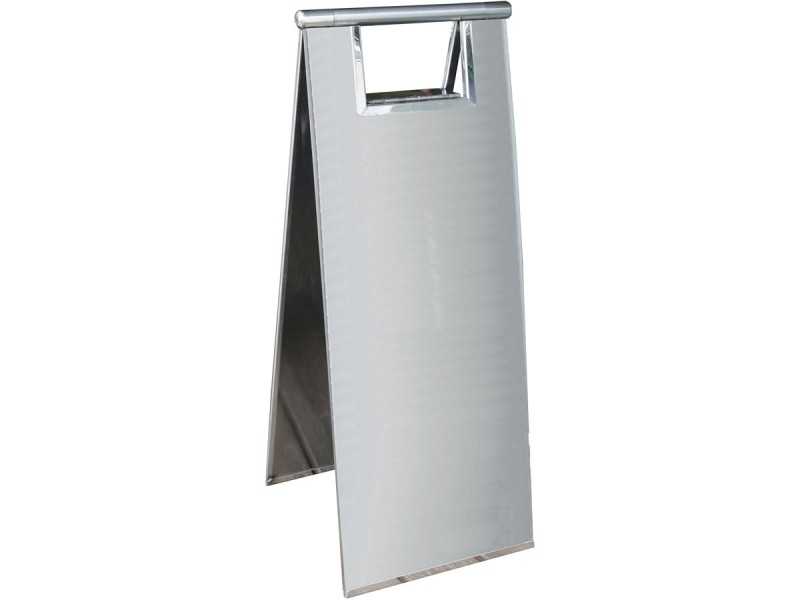 Panneau chevalet Inox à personnaliser