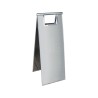 Panneau chevalet Inox à personnaliser